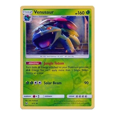 Shining Legends 03/73 Venusaur (Reverse Holo)