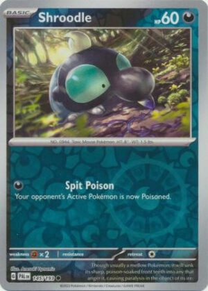 SV Paldea Evolved 145/193 Shroodle (Reverse Holo)