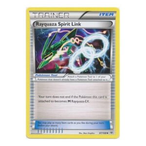 XY Roaring Skies 87/108 Rayquaza Spirit Link