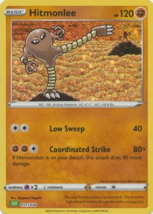 TCG Classic Collection: Venusaur Deck 011/034 Hitmonlee (Holo)