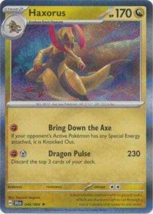 SV Shrouded Fable 046/064 Haxorus (Holo)