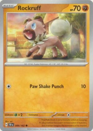 SV Temporal Forces 089/162 Rockruff