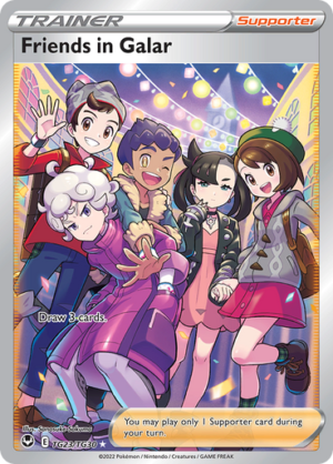 SWSH Silver Tempest TG23/TG30 Friends in Galar (Full Art)