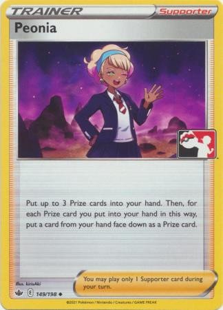 Chilling Reign 149/198 Peonia (Prize Pack League Promo Non-Holo)