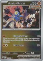 SV Temporal Forces 098/162 Sandy Shocks (Reverse Holo)