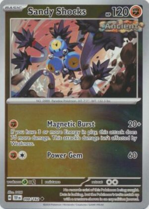 SV Temporal Forces 098/162 Sandy Shocks (Reverse Holo)