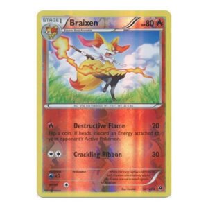 XY Fates Collide 12/124 Braixen (Reverse Holo)