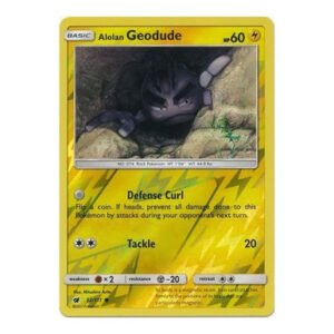 SM Crimson Invasion 032/111 Alolan Geodude (Reverse Holo)