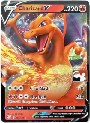 Darkness Ablaze 019/189 Charizard V (Prize Pack League Promo)