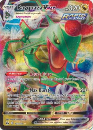 Crown Zenith 101/159 Rayquaza VMAX (Full Art)