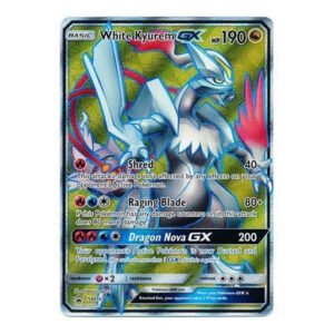 Sun & Moon Promo SM141 White Kyurem GX (Full Art)