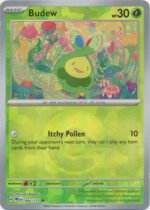 SV Prismatic Evolutions 004/131 Budew (POKE BALL Pattern Holo)