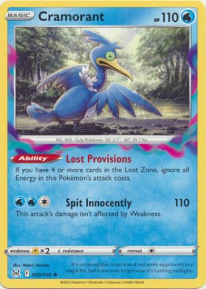 SWSH Lost Origin 050/196 Cramorant