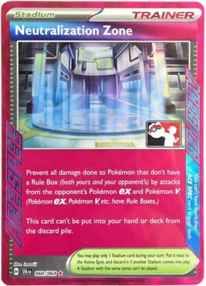 SV Shrouded Fable 060/064 Neutralization Zone (ACE Spec Prize Pack League Promo Holo)