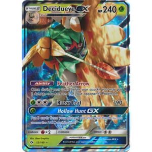 Sun and Moon (Base Set) 12/149 Decidueye GX (Half Art)