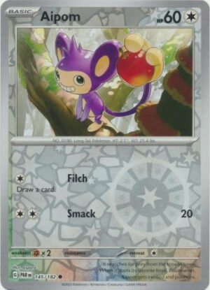 SV Paradox Rift 145/182 Aipom (Reverse Holo)