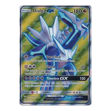 SM Ultra Prism 146/156 Dialga GX (Full Art)