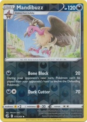 Fusion Strike 173/264 Mandibuzz (Reverse Holo)