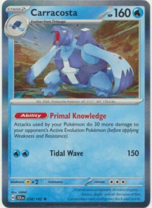 SV Stellar Crown 038/142 Carracosta (Holo)