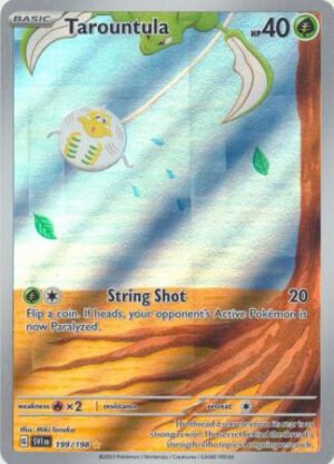 Scarlet & Violet (Base Set) 199/198 Tarountula (Illustration Rare)