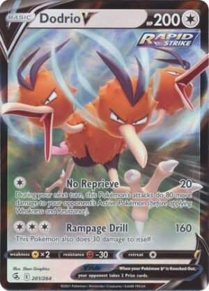 Fusion Strike 201/264 Dodrio V (Half Art)