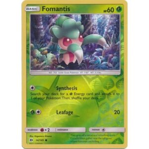 Sun and Moon (Base Set) 14/149 Formantis (Reverse Holo)