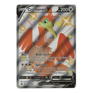 Sword & Shield Promo SWSH086 Cramorant V (Shiny Full Art)