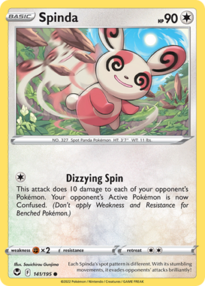 SWSH Silver Tempest 141/195 Spinda