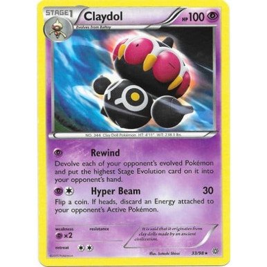 XY Ancient Origins 033/98 Claydol