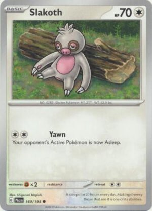 SV Paldea Evolved 160/193 Slakoth (Non-Holo)