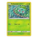 Shining Legends 01/73 Bulbasaur (General Mills Cereal Sequin Holo Promo)