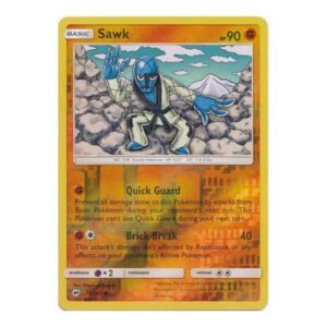 SM Burning Shadows 072/147 Sawk (Reverse Holo)