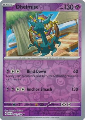 SV Journey Together 070/159 Dhelmise (Reverse Holo)