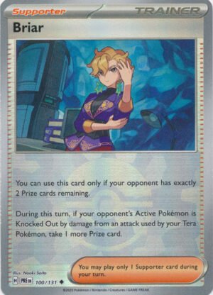SV Prismatic Evolutions 100/131 Briar (POKE BALL Pattern Holo)