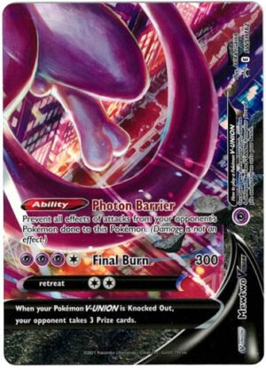 Sword & Shield Promo SWSH162 Mewtwo V-UNION