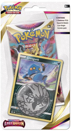 SWSH Lost Origin 1 Pack Checklane Blister Croagunk