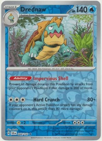 SV Stellar Crown 044/142 Drednaw (Reverse Holo)