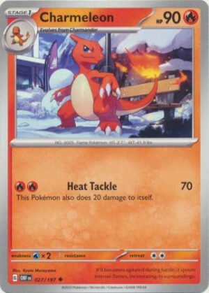 SV Obsidian Flames 027/197 Charmeleon (Non-Holo)