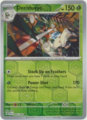 SV Shrouded Fable 005/064 Decidueye (Reverse Holo)