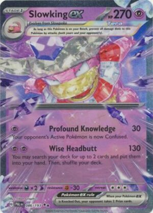 SV Paldea Evolved 086/193 Slowking ex (Half Art)
