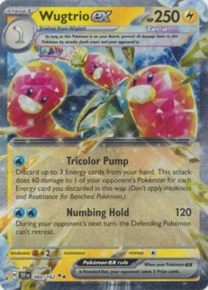 SV Temporal Forces 060/162 Wugtrio ex (Half Art)