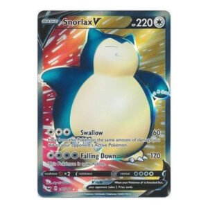 Sword & Shield (Base) 197/202 Snorlax V (Full Art)