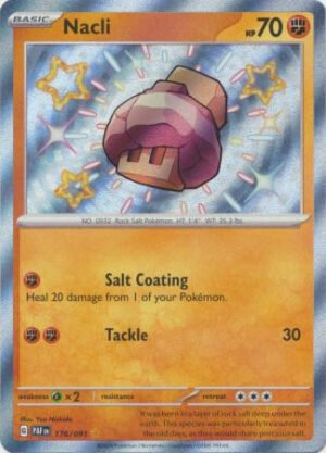 SV Paldean Fates 176/091 Nacli (Holo Shiny)