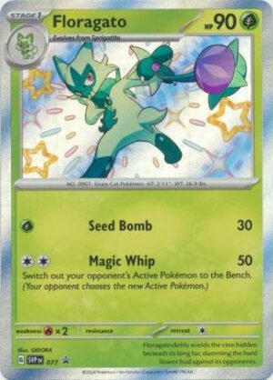 Scarlet & Violet Promo SVP077 Floragato (Holo Shiny)