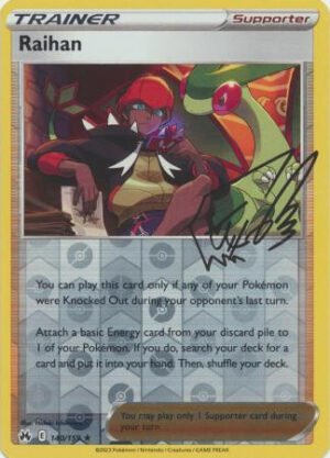 Crown Zenith 140/159 Raihan (Reverse Holo)