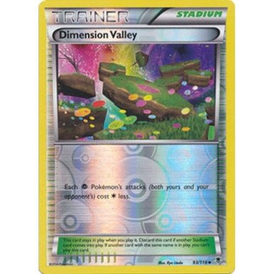 XY Phantom Forces 93/119 Dimension Valley (Reverse Holo)