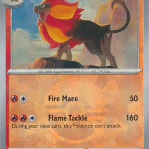 SV Prismatic Evolutions 016/131 Pyroar (POKE BALL Pattern Holo)