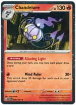SV Twilight Masquerade 038/167 Chandelure (Cosmo Holo)