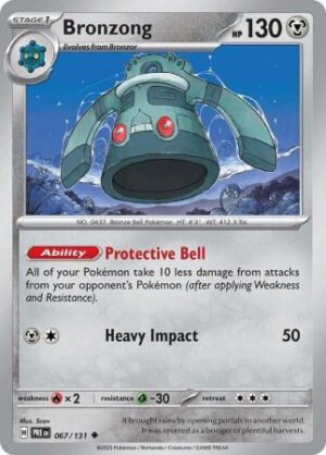 SV Prismatic Evolutions 067/131 Bronzong