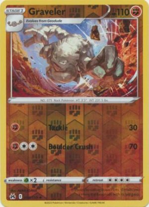 Crown Zenith 068/159 Graveler (Reverse Holo)